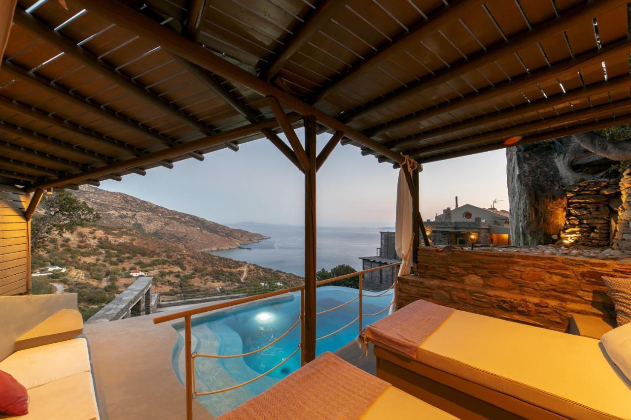 Agia EleousaAegean Castle Andros - Adults Only公寓式酒店 外观 照片