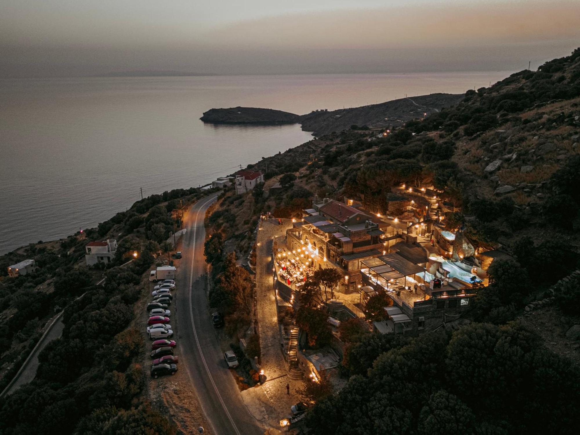 Agia EleousaAegean Castle Andros - Adults Only公寓式酒店 外观 照片