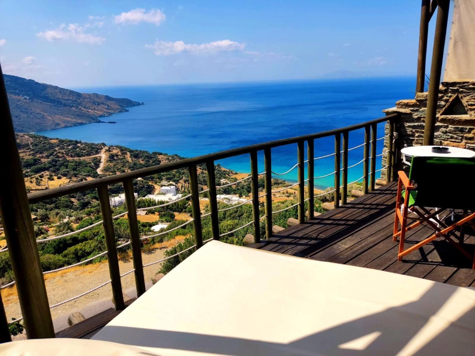 Agia EleousaAegean Castle Andros - Adults Only公寓式酒店 外观 照片
