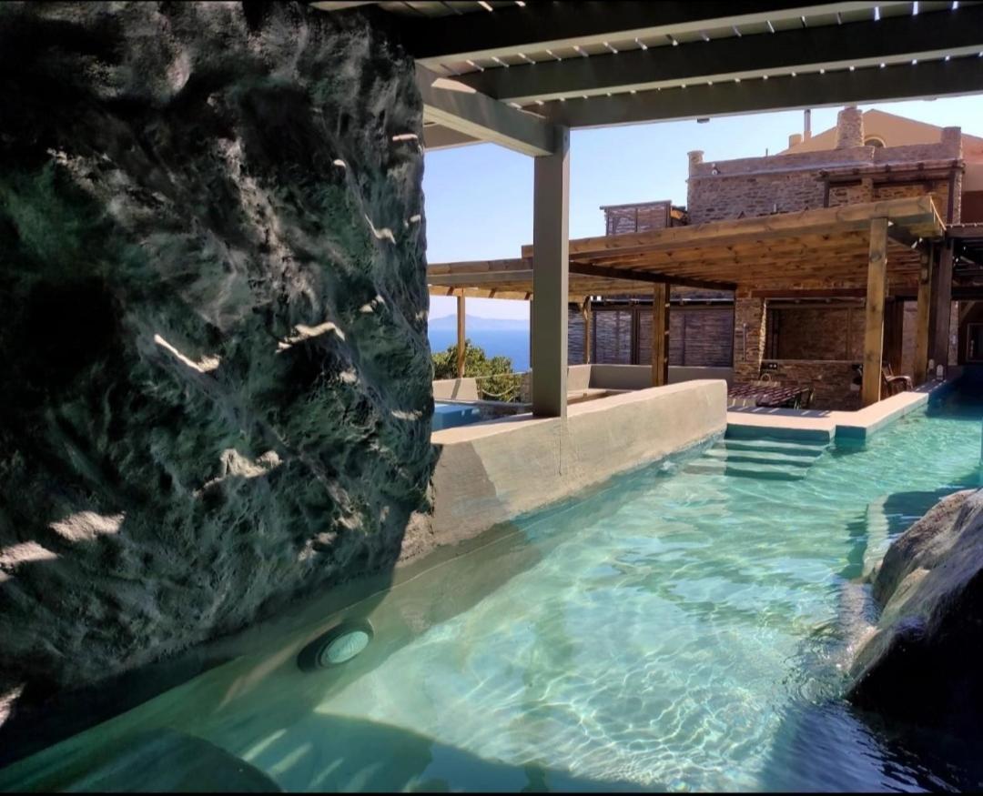 Agia EleousaAegean Castle Andros - Adults Only公寓式酒店 外观 照片