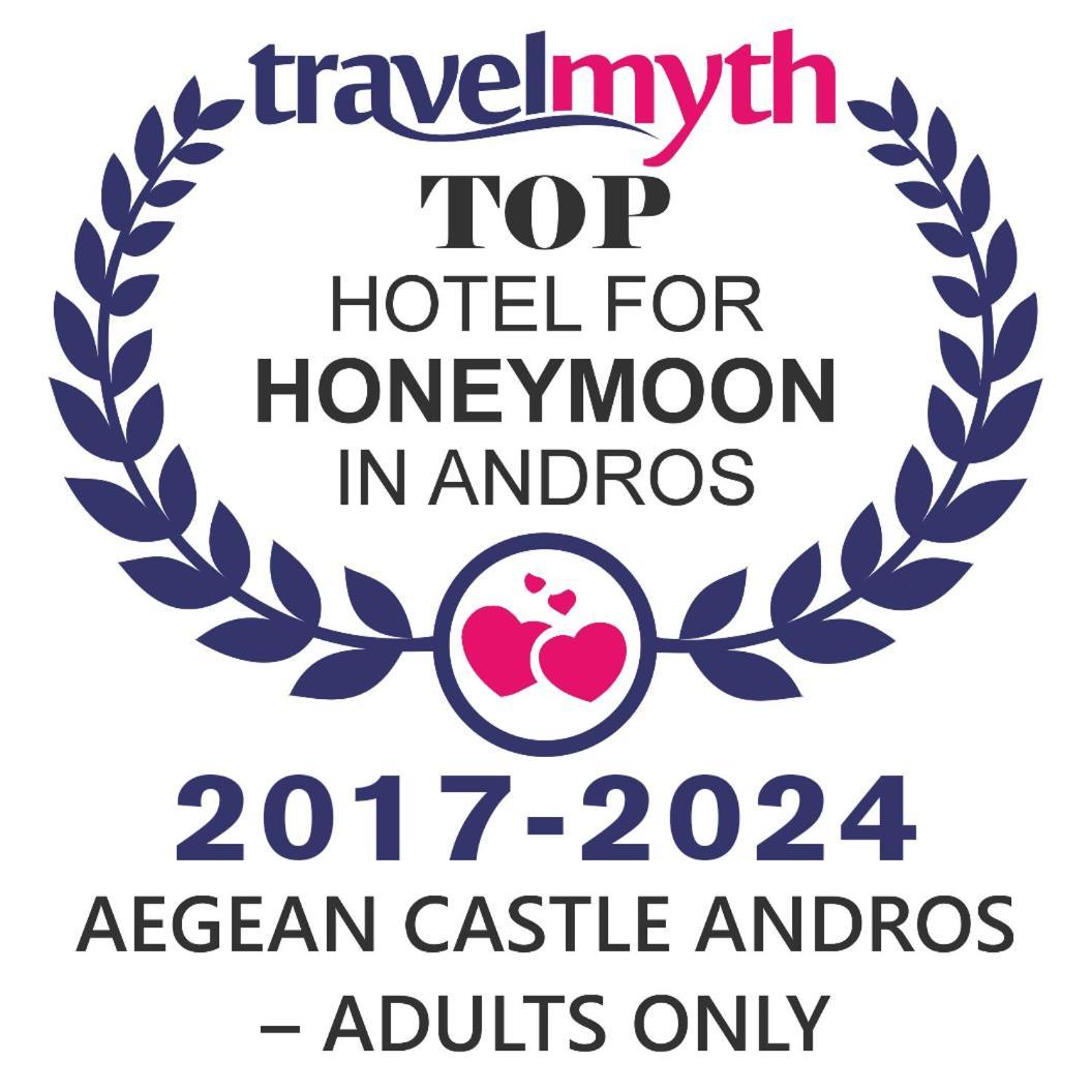 Agia EleousaAegean Castle Andros - Adults Only公寓式酒店 外观 照片