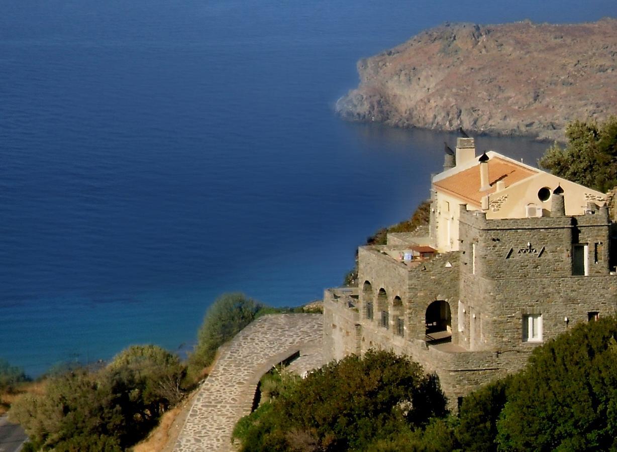 Agia EleousaAegean Castle Andros - Adults Only公寓式酒店 外观 照片